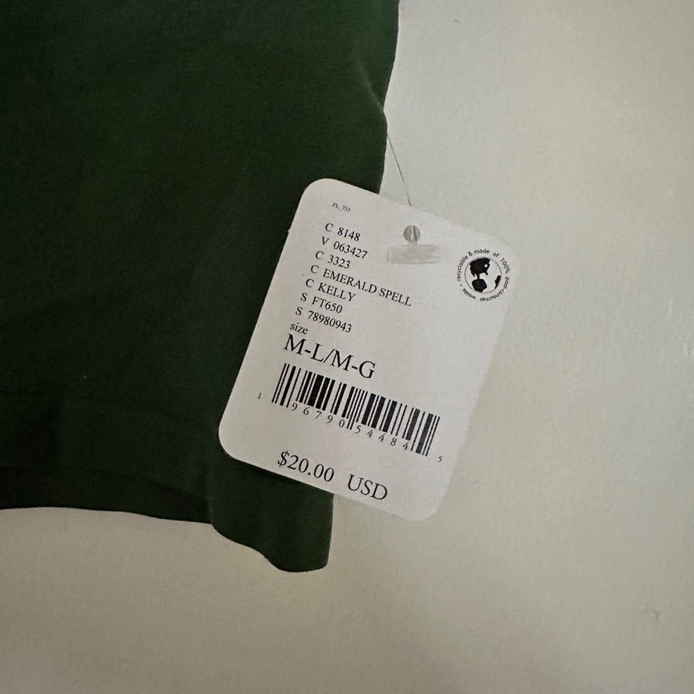 Free People Boatneck Brami - Emerald Spell - Picture 2 of 4